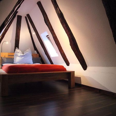 Wunderschoene Dachgeschoss - Maisonette Rostock Buitenkant foto