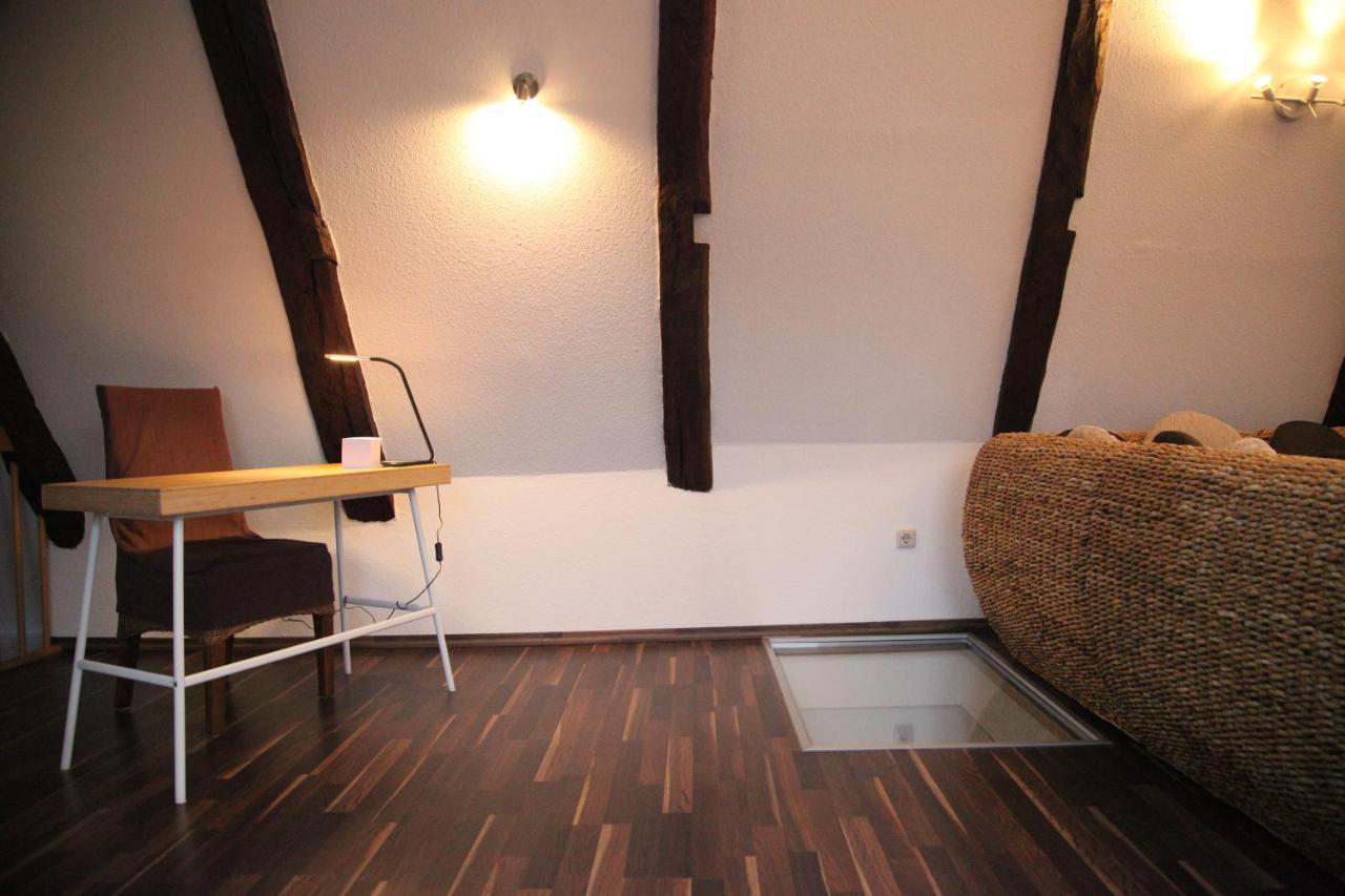 Wunderschoene Dachgeschoss - Maisonette Rostock Buitenkant foto