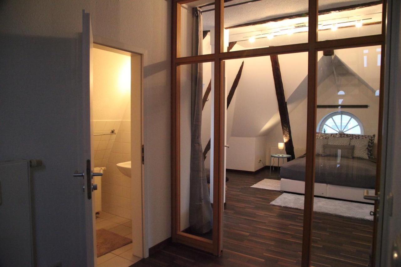 Wunderschoene Dachgeschoss - Maisonette Rostock Buitenkant foto