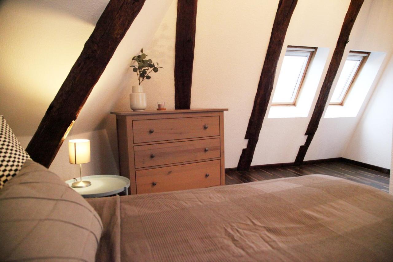 Wunderschoene Dachgeschoss - Maisonette Rostock Buitenkant foto