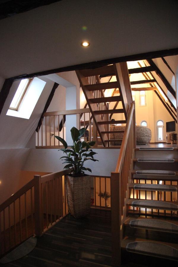 Wunderschoene Dachgeschoss - Maisonette Rostock Buitenkant foto