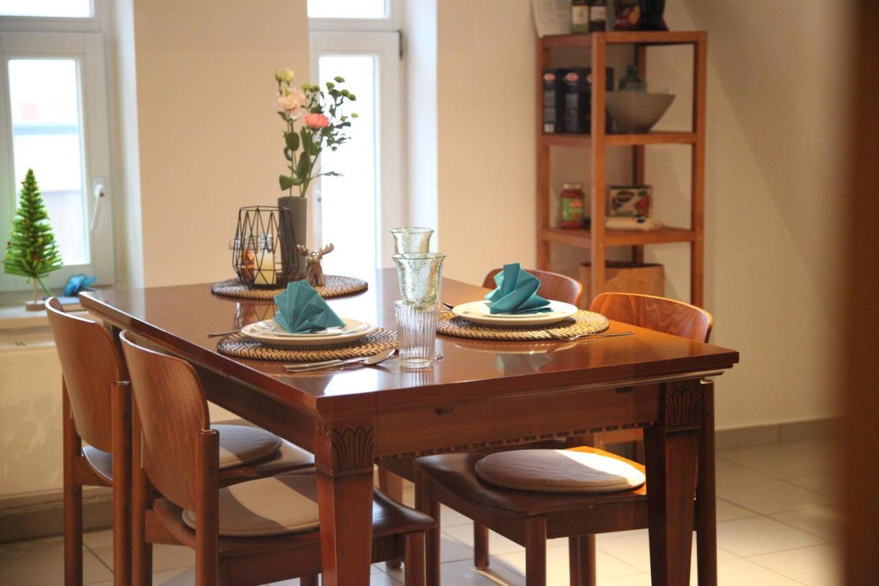 Wunderschoene Dachgeschoss - Maisonette Rostock Buitenkant foto
